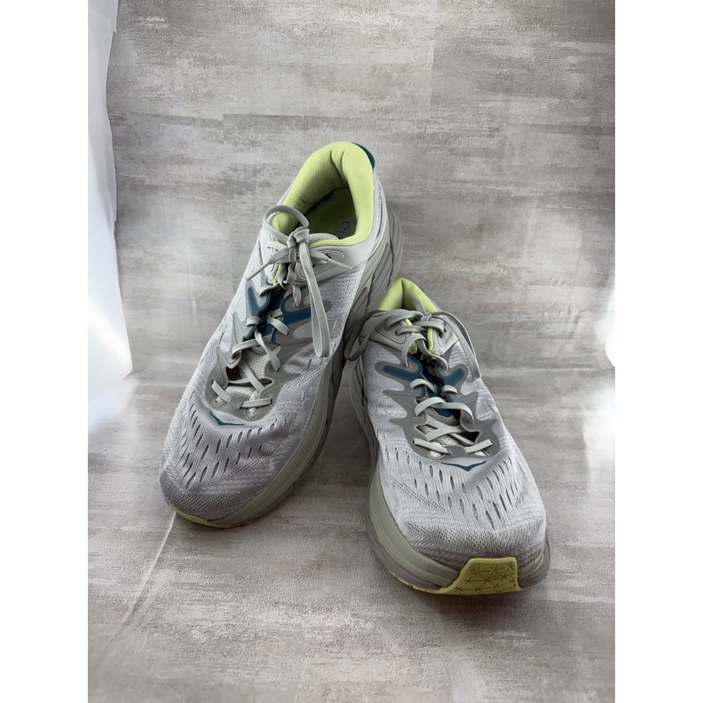 Hoka One One Gaviota 4 Men 14D Harbor Mist Blue Fog Running Shoes 1123198 HMBT